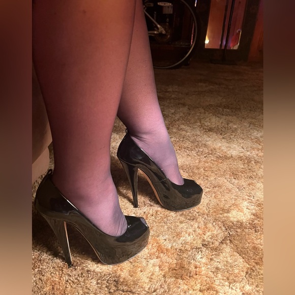 NEW Giuseppe Zanotti Super Sharon Peep Toe Pumps, size 39 - Picture 12 of 12